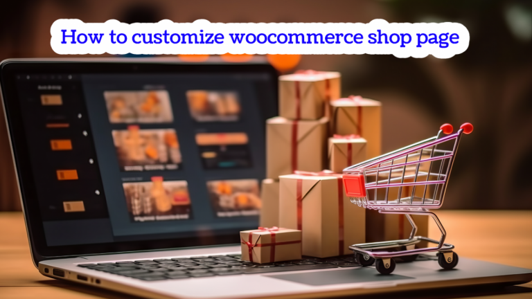 Customize Woocommerce Shop Page New **2024 Woocommerce WordPress 